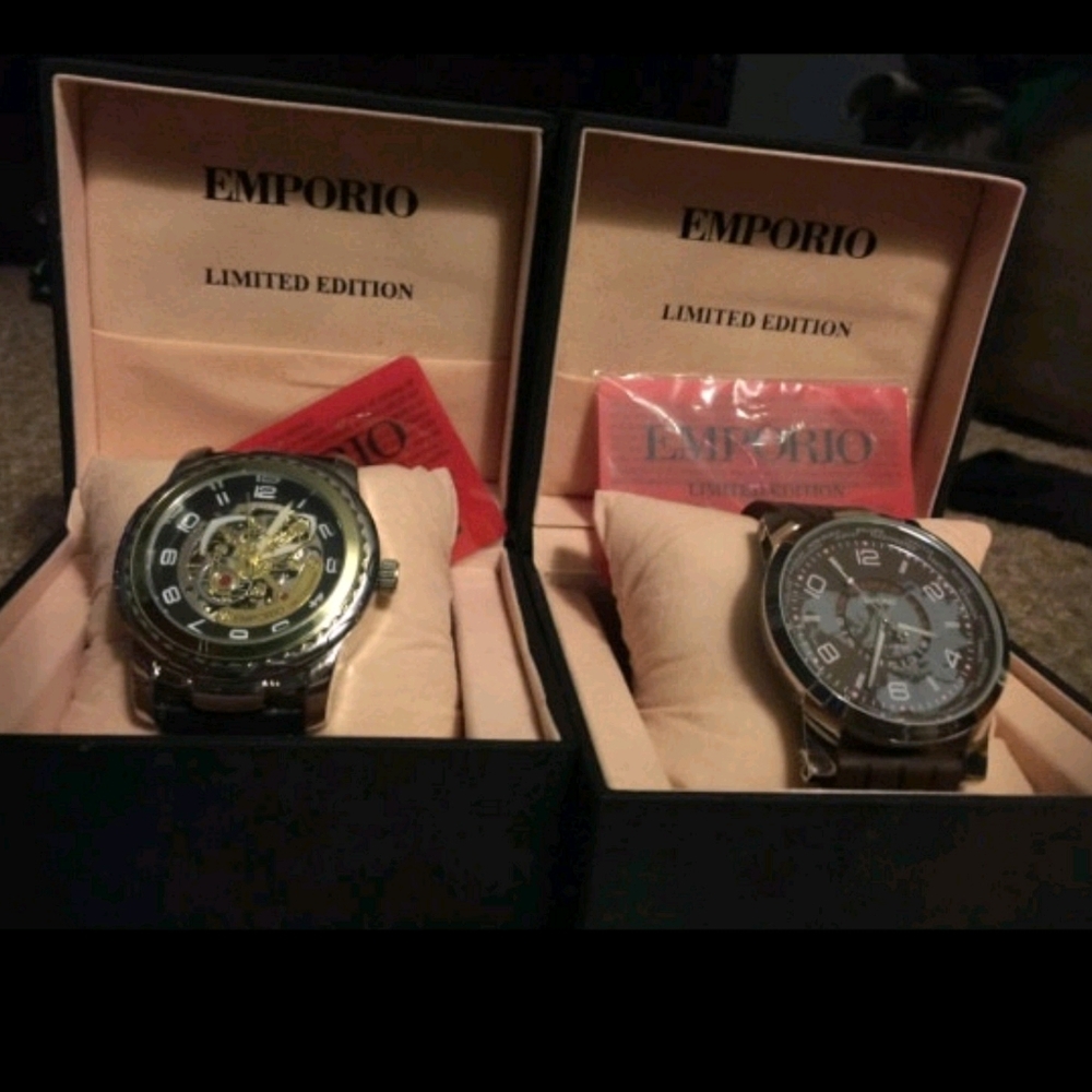 Emporio men's watches. In box NEW
